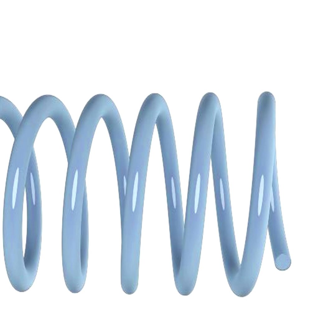 Spiral Binding Coils 8mm x 381mm (5/16 x 15-inch) 4:1, Blue Oyster