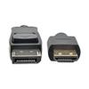 Tripp Lite DisplayPort 1.2a to HDMI Adapter Cable, Active with Gripping HDMI Plug M/M DP 4K, 6' (P582-006-HD-V2A) view 2