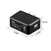 icv USB Wall Charger 5V 2A AC Power Adapter with US Plug for Phone, Tablet and Other Related USB Powered Devices Small and Lightweight Designed for Safety view 3