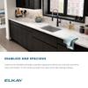 Elkay EFRU191610T Crosstown Single Bowl Undermount Stainless Steel Sink view 4