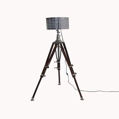 THOR INSTRUMENTS Marien Designer Royal Nautical Tripod Floor Lamp Modern Lampshade Tripod Stand Rustic Vintage Home Decor Gifts