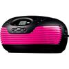 Coby Portable Cd Player & AM/FM Radio Tuner Mega Bass Reflex Stereo Sound System Plus 6ft Aux Cable to Connect Any Ipod, Iphone or Mp3 Digital Audio Player view 1