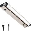 GETINLIGHT 12-Inch Plug-in Swivel LED Under Cabinet Light, 2-CCT, Nickel view 1