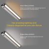 GETINLIGHT 12-Inch Plug-in Swivel LED Under Cabinet Light, 2-CCT, Nickel view 3