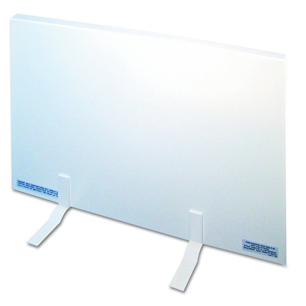 Tatco Energy-Saving 150 Watt Heating Panel Heater, Metal Case, 23 Width x 1 Depth x 16 Height, White (39000)