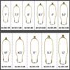 Royal Designs, Inc. Heavy Dutty Lamp Harp Kit With Table Lamp Harp Holder, 11.5 inch, Polished Brown Base, Set of 2 view 3