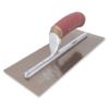 MARSHALLTOWN PermaShape Finishing Trowel, 11 x 4.5 Inch Broken-In Golden Stainless Steel Concrete Tool, Made in the USA, PB1GSD view 1
