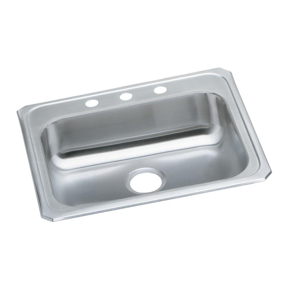 Elkay GECR25213 Celebrity Single Bowl Drop-in Stainless Steel Sink