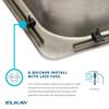 Elkay GECR25213 Celebrity Single Bowl Drop-in Stainless Steel Sink view 4