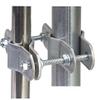 Pole to Pole Mount - EZ EC-PTP-4 Mast Brackets - Easy Up Brand - USA Made view 1