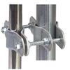 Pole to Pole Mount - EZ EC-PTP-4 Mast Brackets - Easy Up Brand - USA Made view 2