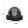 BW Dummy Camera, Home Security Fake Camera Imitation Dummy Security Camera Dome With Flashing LED Light view 4