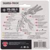 SWISS+TECH ST53100 Stainless Steel 19-in-1 Key Chain Multi Tool, Polished Finish (Single Pack) view 3
