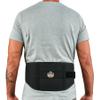 Ergodyne ProFlex 1500 Weight Lifters Style Back Support Belt, Small, Black view 1