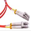 10 Meter Multimode Duplex Fiber Optic Cable (50/125) - LC to LC - Orange view 4