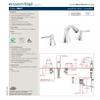 Belanger Bathtub/Shower Faucet with 2-Handle view 4