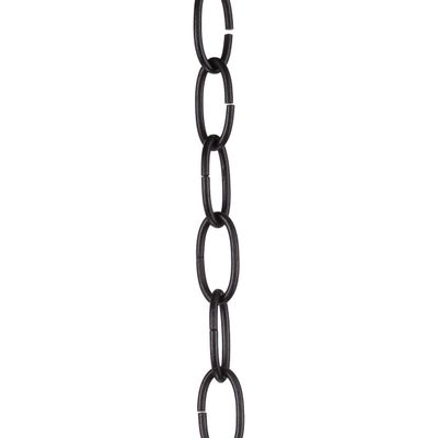 Progress Lighting Accessory Chain - 10' of 9 Gauge Chain, Indoor & Outdoor, P8757-20, Antique Bronze