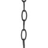 Progress Lighting Accessory Chain - 10' of 9 Gauge Chain, Indoor & Outdoor, P8757-31, Textured Black view 1