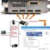 FUERAN DP - DisplayPort Display Emulator EDID Emulator Plug 2K (fit Headless 2560x1600@30Hz) 4K 4096x2160@60Hz Display Port Dummy Plug DisplayPort Compatible (2K-2560x1600@30Hz) view 3