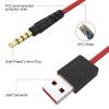 Alitutumao USB 3.5mm Jack Charging Cable Data Sync Cord Compatible with Beats by Dre Studio Solo Wireless Headphones,MP3 Player, iPod Shuffle, Voice Recorder, 3.3FT view 2