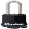 Master Lock 311SSKADLFHC Covered Stainless Steel Padlock Covered Stainless Steel Pin Tumbler Padlock, 1-9/16 inch Wide Body, 9/32 inch Shackle Diameter, 1-1/2 inch Shackle Clearance view 1