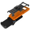 CoverON Kickstand Belt Clip Explorer Series for Samsung Galaxy S8 Plus Holster Case, Orange on Black view 4