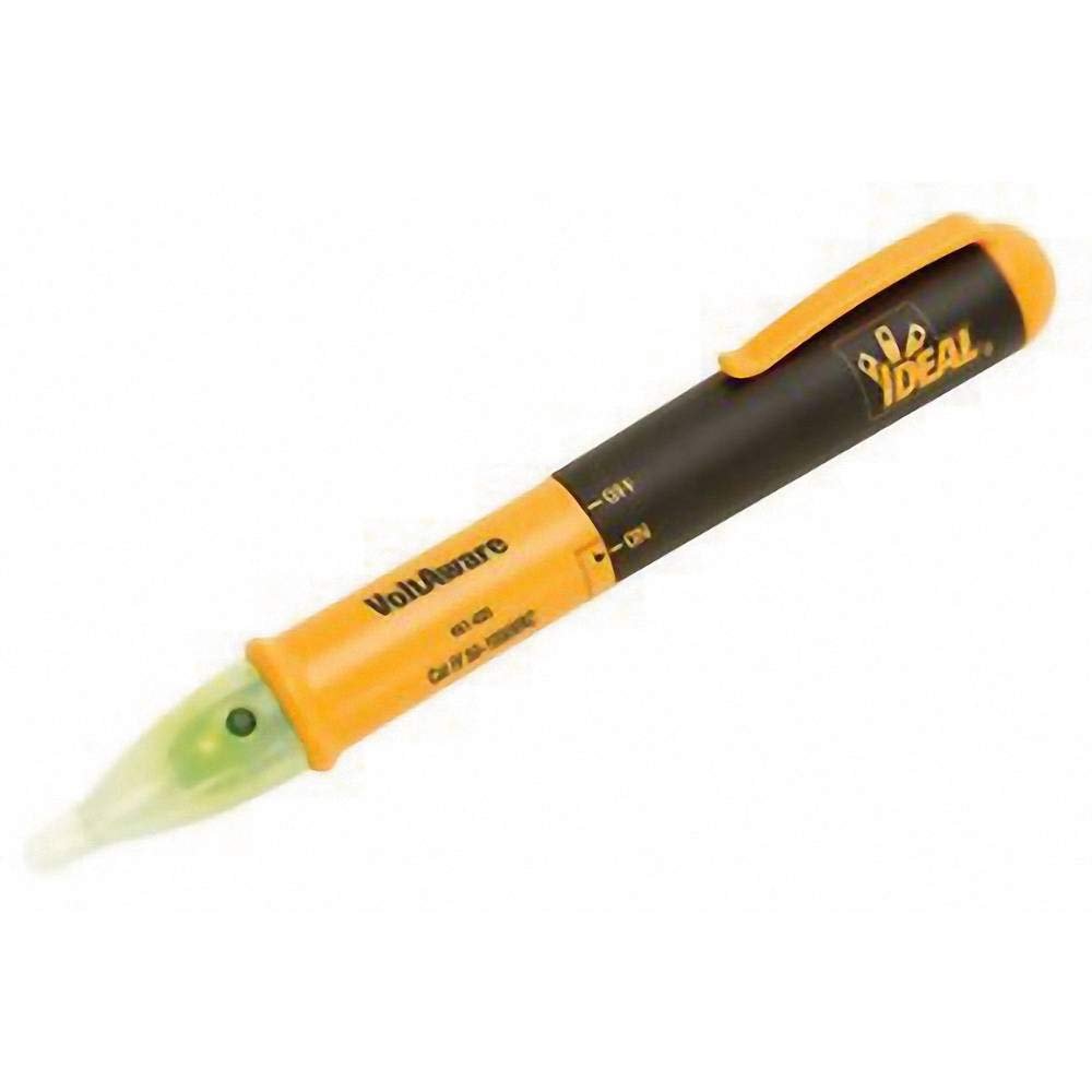 IDEAL INDUSTRIES INC. 61-025 Volt Aware Non-Contact Voltage Tester, Clear and Compact Voltage Testing, CATIV for 1000V