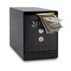 Mesa Safe Company Model MUC2K Undercounter Depository Safe with Dual Key Lock, Dark Gray view 3