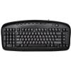 Ergonomic Left Handed Keyboard for Business / Accounting - 8 Multimedia Hotkeys - Eliminates RSI and Carpal Tunnel - Patented Natural_A Keycaps to Reduce Back and Shoulder Strain to Improve Posture view 1