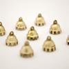 Dozen Mini Brass Claw Bells (.8"-1" H), Camel Bells for Jewelry, Clothing, Curtains, Decorative Accent, Chimes view 2