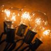 GOOTHY G40 Replacement Bulbs, 120V 5W Incandescent Light Bulbs, E12 Candelabra Base, 1.5 Inch Clear Globe Replacement Light Bulbs for Indoor Outdoor String Lights, Warm White -25 Pack view 4