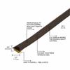 MD Building Silicone Gasket Seal for Doors and Windows, Brown, 20ft view 2