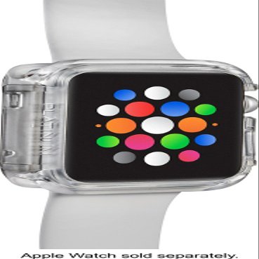 Platinum - D3O Protective Bumper Case for Apple Watch 42mm - Space Grey