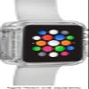 Platinum - D3O Protective Bumper Case for Apple Watch 42mm - Space Grey view 1