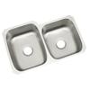 STERLING, a KOHLER Company 11409-NA McAllister 31-3/4-inch by 20-3/4-inch Under-mount Large/Medium Double Bowl Kitchen Sink, Stainless Steel, 8.00 x 18.00 x 32.00 inches view 1
