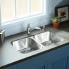 Sterling 11444-NA McAllister 32-inch by 18-inch Under-mount Double Equal Bowl Kitchen Sink, Stainless Steel view 4