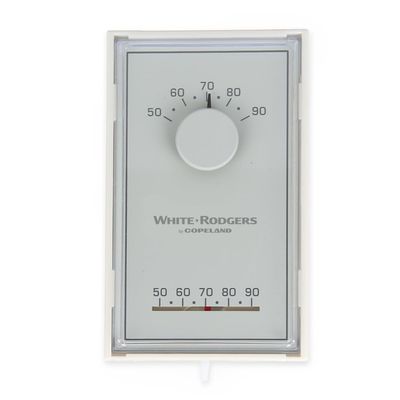 White-Rodgers Low V Mechanical Thermostat, 1E30N-910