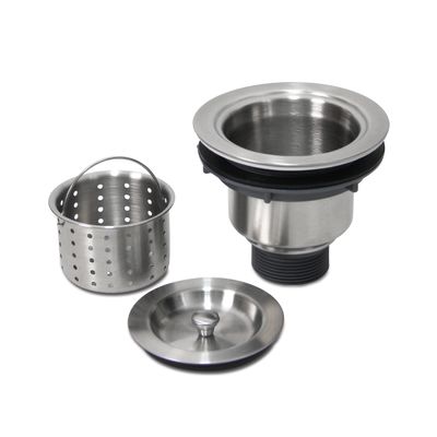 BNSCS 3.5" Stainless Steel Strainer-Colander for Kitchen Sink
