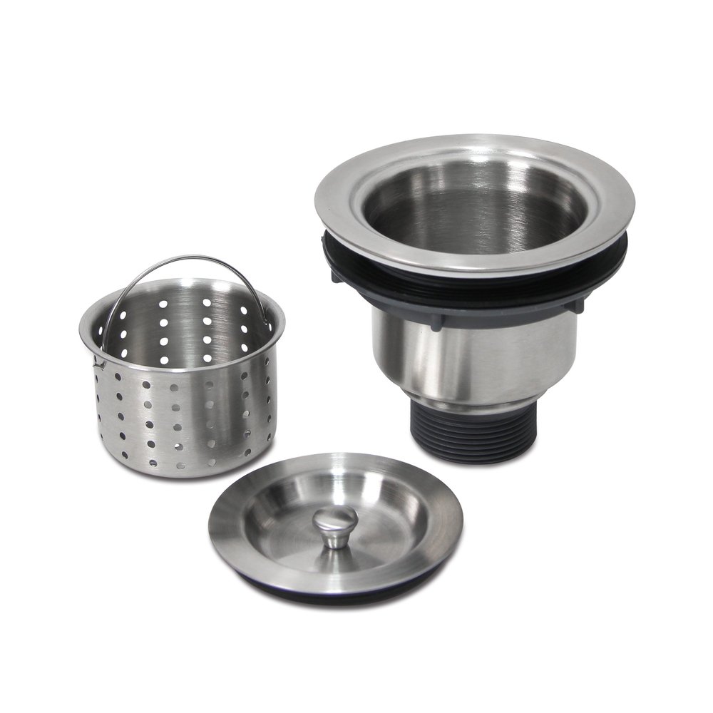BNSCS 3.5" Stainless Steel Strainer-Colander for Kitchen Sink