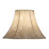 Faux-Leather Bell Lamp Shade with Spider Assembly view 1