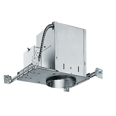 Juno Lighting Group IC2 22 WH IC Rated New Construction Universal Housing, 6-Inch, Galvanized Steel