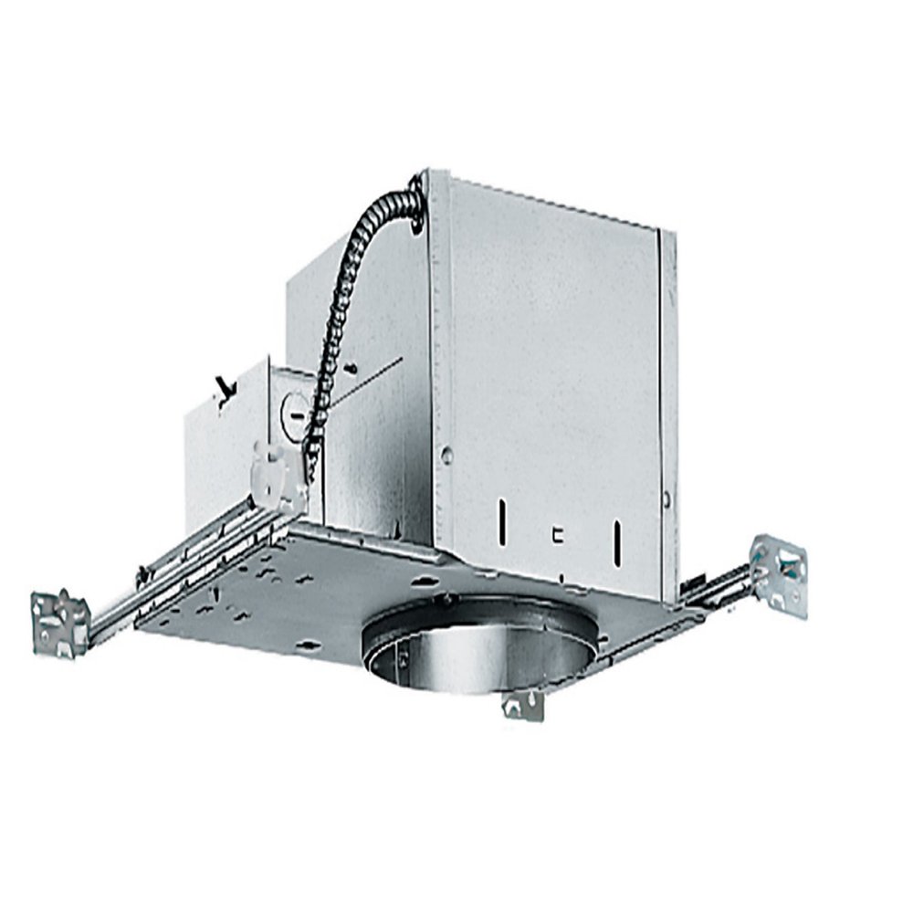 Juno Lighting Group IC2 22 WH IC Rated New Construction Universal Housing, 6-Inch, Galvanized Steel