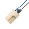 ODETOJOY G9 Base Bulb Socket Ceramic Lamp Holder Halogen Beads with Wire Stand LED Aging Test Lamp Bracket (1pc) view 1