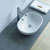 Duravit Foster Above-Counter Bathroom Sink 0335500000 White view 3