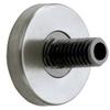 Keuco Plan 14935070000 Wall Mount with Plate, Stainless Steel/Grey view 1