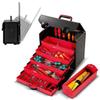 PARAT 42.000-581 Top-Line Drawer Case 5 Piece Drawer Inserts, Rolling Black view 1