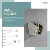 Aomasi Shower Head Bracket for RV Shower, Brushed Nickel, Wall Mounted view 4