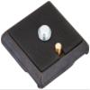 Gitzo GS5370C Square Aluminum Quick Release Plate for Series 1-5 - Type C,Gray view 2