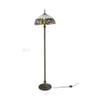 FixtureDisplays Tiffany Style Elegant Floor Lamp 16-Inch Shade 15718 view 2