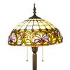 FixtureDisplays Tiffany Style Elegant Floor Lamp 16-Inch Shade 15718 view 3